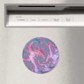 Pastel Fractal Magneet (Insitu (Vaatwasser))