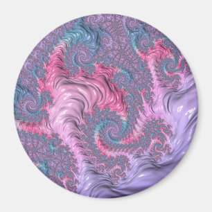 Pastel Fractal Magneet