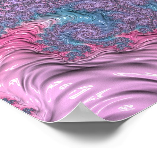 Pastel Fractal Poster (Hoek)