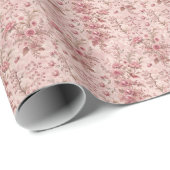 Pastel Frans Toile Cadeaupapier (Rol Hoek)
