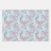 Pastel Frans Toile Inpakpapier Vel (Voorkant 3)