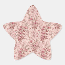 Pastel Franse Toile Ster Sticker