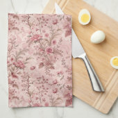 Pastel Franse Toile Theedoek (Quarter Fold)