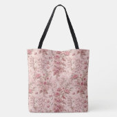 Pastel Franse Toile Tote Bag (Achterkant)