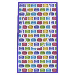 Pastel French Macaron Cookies Bakery Pastry Shop Klein Cadeauzakje