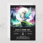 Pastel Fun Fairy Verjaardag Kaart (Voorkant)