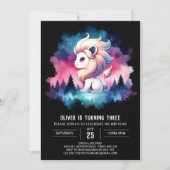 Pastel Fun Lion Verjaardag Kaart (Voorkant)