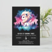 Pastel Fun Lion Verjaardag Kaart (Staand voorkant)