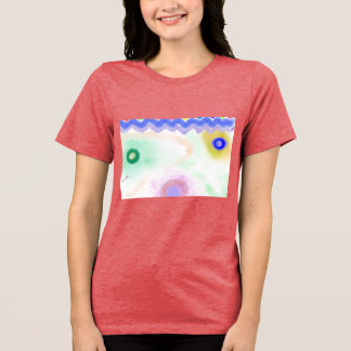 Pastel Galaxies Impressionist Art Women's T-Shirt
