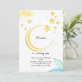 Pastel Galaxy Astro Avontuur Verjaardag Kaart (Staand voorkant)