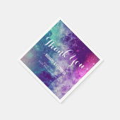 Pastel Galaxy bruiloft servetten (Hoek)