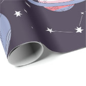 Pastel Galaxy inpakpapier (Rol Hoek)