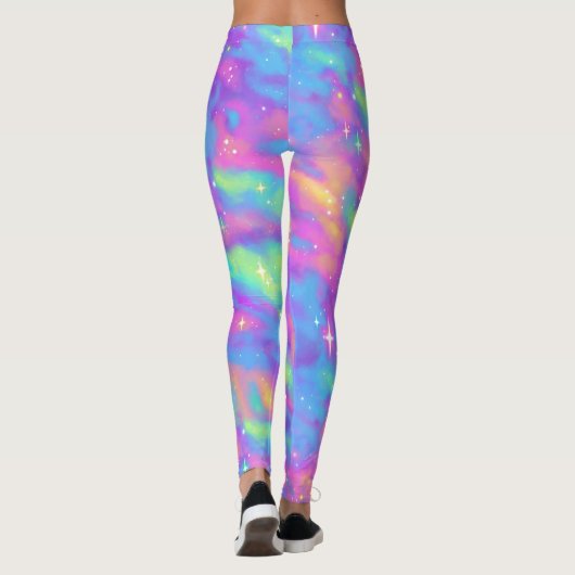 Pastel Galaxy Leggings (Achterkant)