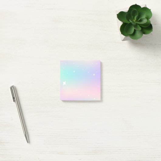 Pastel Galaxy Notitieblok Post-it® Notes (Kantoor)