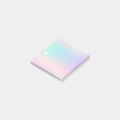 Pastel Galaxy Notitieblok Post-it® Notes (Schuin)
