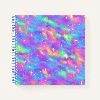 Pastel Galaxy Notitieboek