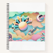 Pastel Galaxy Notitieboek (Voorkant)