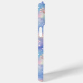 Pastel Galaxy Paw Prints – Schattigee Kosmische Pe Case-Mate iPhone Case (Achterkant / Rechts)