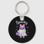 Pastel Galaxy Soky Ghost Halloween Kinder Ghost Co Sleutelhanger (Voorkant)