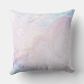 Pastel Galaxy Sterrenstof Worp Kussen (Achterkant)