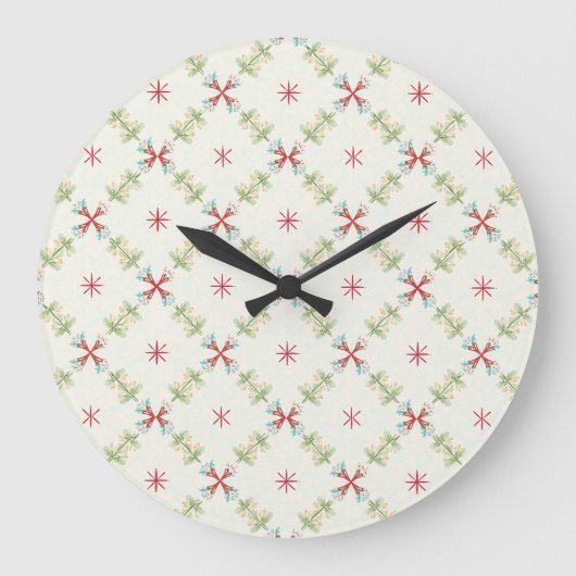 Pastel Garden Dance Grote Klok (Voorkant)