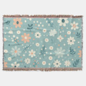 Pastel Garden Delight Deken (Voorkant)