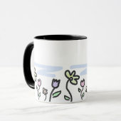 Pastel Garden Mok (Voorkant links)