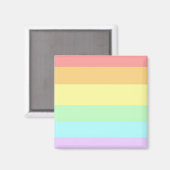 Pastel Gay LGBT Pride Month Flag Magneet (Voorkant / Achterkant)
