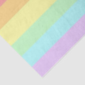 Pastel Gay LGBT Pride Month Flag Tissuepapier (Detail)
