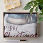 Pastel gebreide Kerstmis Gnome Tissuepapier (Geschenk)