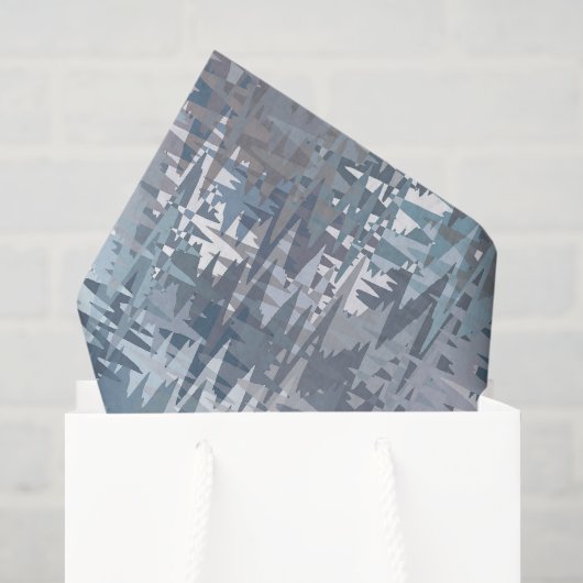 Pastel Gedempte Kleur Abstract Patroon Tissuepapier (Cadeauzakje)