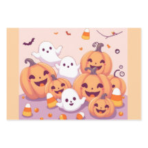 Pastel Geesten & Pompoenen Cadeauverpakking