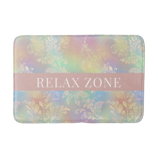 Pastel gekleurd badmat (Voorkant)