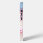 Pastel gekleurd Elegant Glamoureus Script Hoesje-M Case-Mate iPhone Case (Achterkant / Links)
