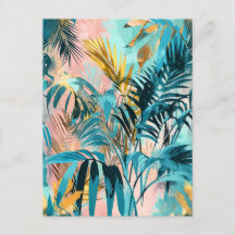 Pastel-gekleurde Waterverf Illustratie van bladere