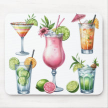 PASTEL GEKLEURDE ZOMER COCKTAILS EN VRUCHTEN