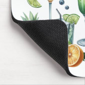 PASTEL GEKLEURDE ZOMERCOCKTAILS EN VRUCHTEN MUISMAT (Hoek)