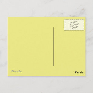 Pastel Gele achtergrond op een briefkaart