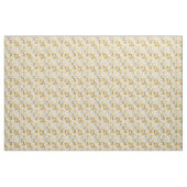 Pastel Gele Patchwork Vintage Dekbed Stof (Yard (91,4 cm))
