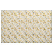 Pastel Gele Patchwork Vintage Dekbed Stof (Fat Quarter)