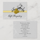 pastel gele rozen Gift registry Kaarten (Voorkant / Achterkant)