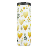 PASTEL GELE WATERVERF LIEFDE VALENTIJN HARTEN THERMOSBEKER (Achterkant)
