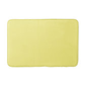 Pastel Gele Zomer Effen Kleur Badmat (Voorkant)