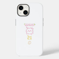 Pastel Geluk Moppige Katten Doodle Esthetische Tel
