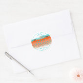 Pastel gemaakt met liefde product verpakking label (Envelop)