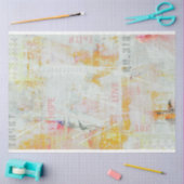 Pastel, gemengde media, ontkoppeling tissuepapier (Craft)