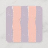 Pastel Gender Neutral Wildflower Baby shower Informatiekaartje (Achterkant)