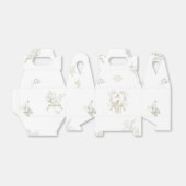 Pastel Genderneutraal Peter de Konijn Baby shower Bedankdoosjes (Uitgevouwen)