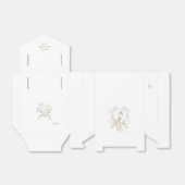 Pastel Genderneutraal Peter de Konijn Baby shower Bedankdoosjes (Uitgevouwen)