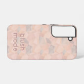 Pastel Geometric Pop | Blush Custom Samsung Galaxy Hoesje (Achterkant horizontaal)